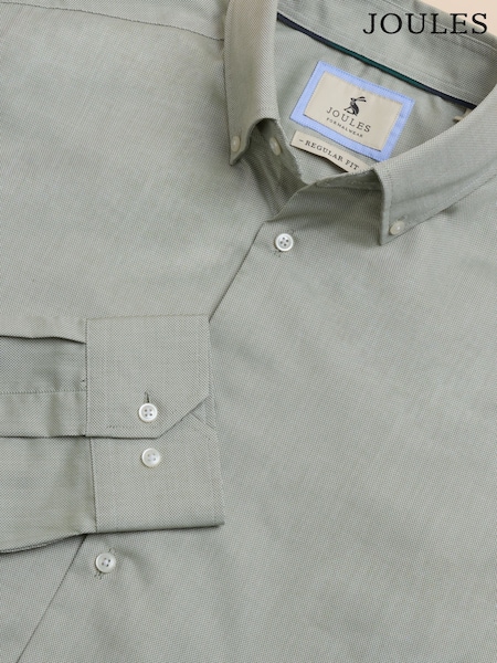Joules Green Slim Fit Oxford Shirt (570620) | £49