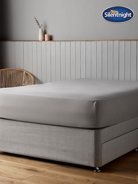 Silentnight Silver Supersoft Fitted Sheet (570937) | £15 - £17