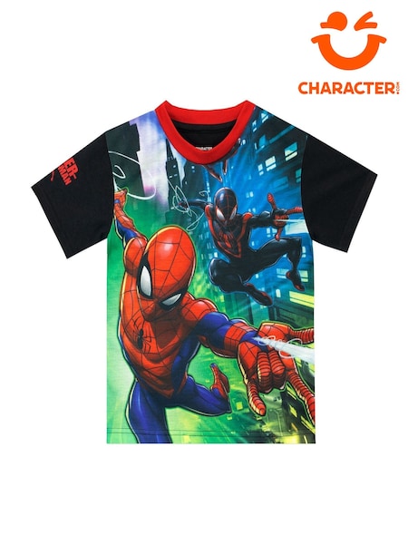 Character Black Spider-Man Short Sleeve T-Shirt (571408) | £13