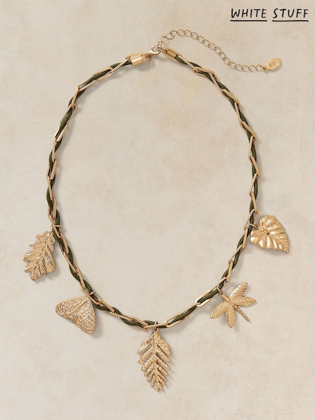Green - White Stuff Freya Cord Necklace