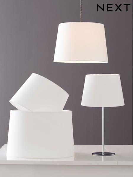 White Lamp Shade Ceiling Light (571553) | £18 - £25