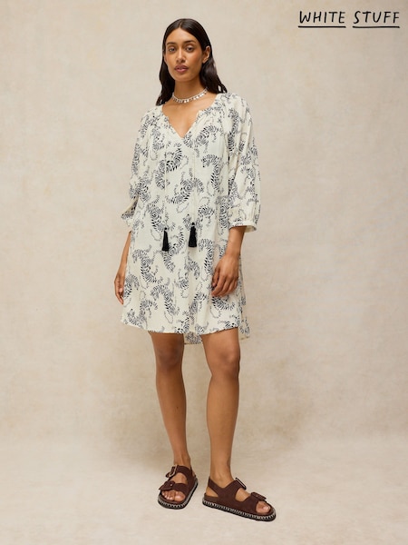 White - White Stuff Lottie Beach Cover-up