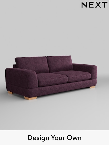 Plush Chenille/Dark Plum Purple Clayton (572892) | £1,325