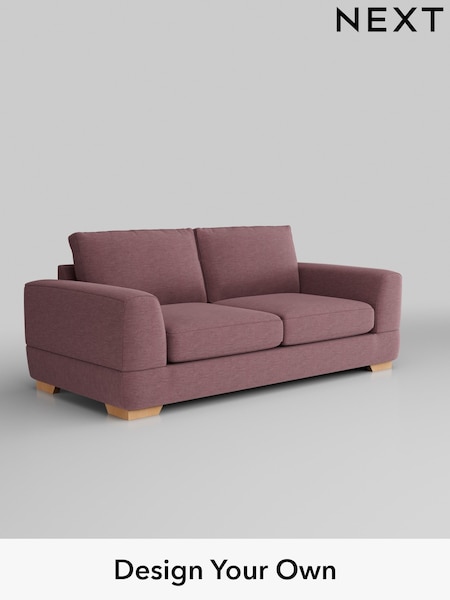 Fine Chenille Easy Clean/Mid Mulberry Purple Clayton (573423) | £1,225