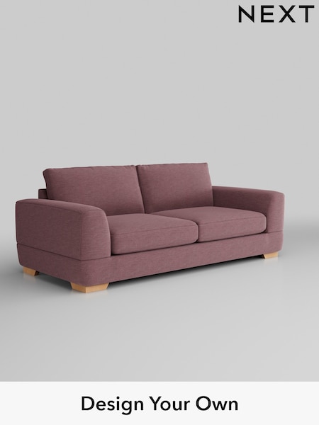 Fine Chenille Easy Clean/Mid Mulberry Purple Clayton (573423) | £1,325