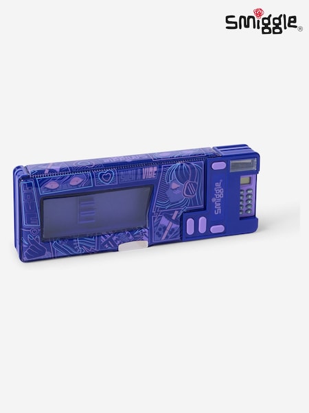 Purple - Smiggle Discover Pop Out Pencil Case