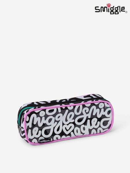 Black - Smiggle Smiggler Cruiser Pencil Case