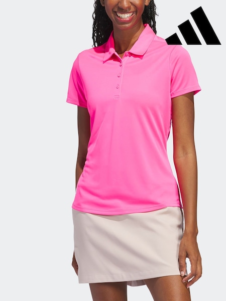 adidas Golf Womens Solid Short Sleeve Polo Shirt (574862) | £30
