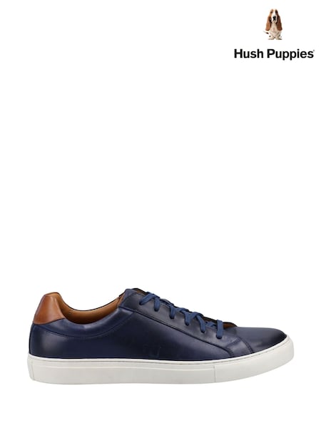 Hush Puppies Colton Cupsole Brown Trainers (575500) | £90