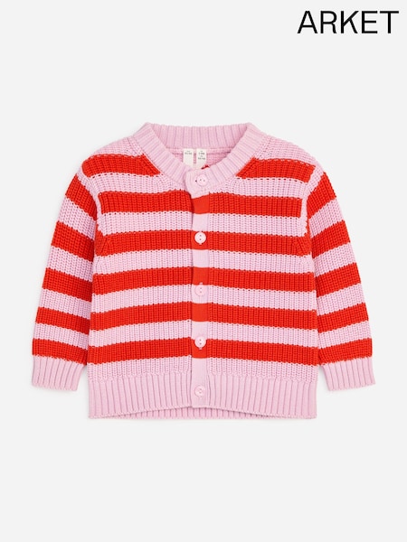 Pink - Arket Cotton Cardigan