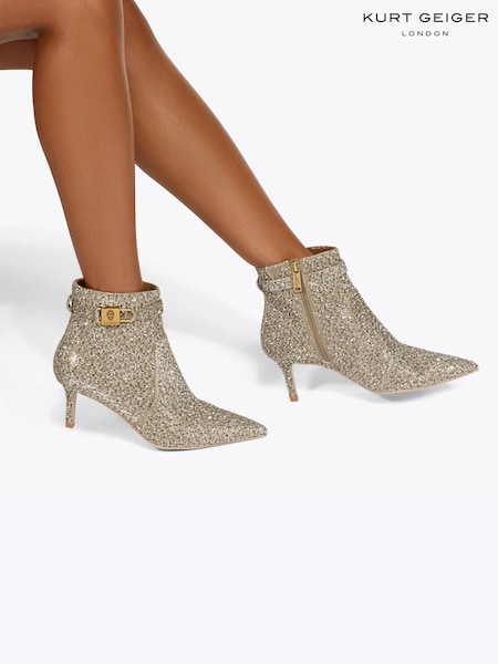 Gold - Kurt Geiger London Brixton Ankle Boots
