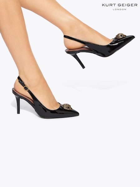 Black - Kurt Geiger London Kensington Sling Sandals