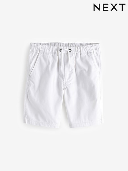 White Single Pull-On Shorts (3-16yrs) (577916) | £6 - £11