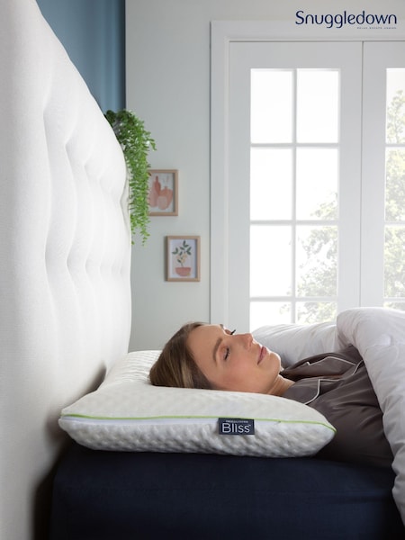 Snuggledown Medium Fill Bliss Bamboo Viscose Touch Memory Foam Pillow (579848) | £47
