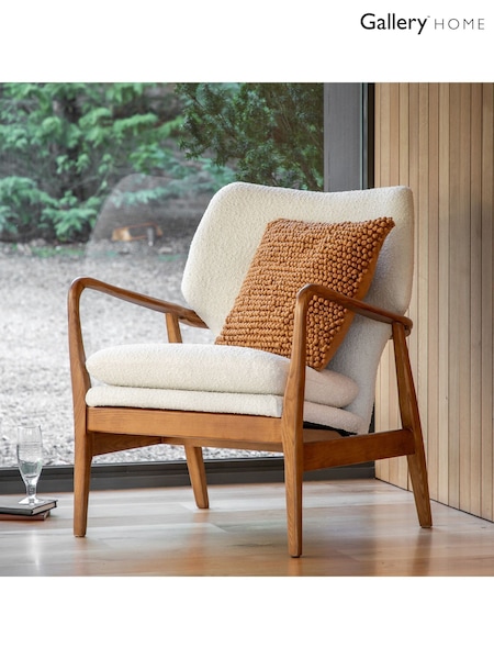 Gallery Home Cream Jerry Armchair (580446) | £560