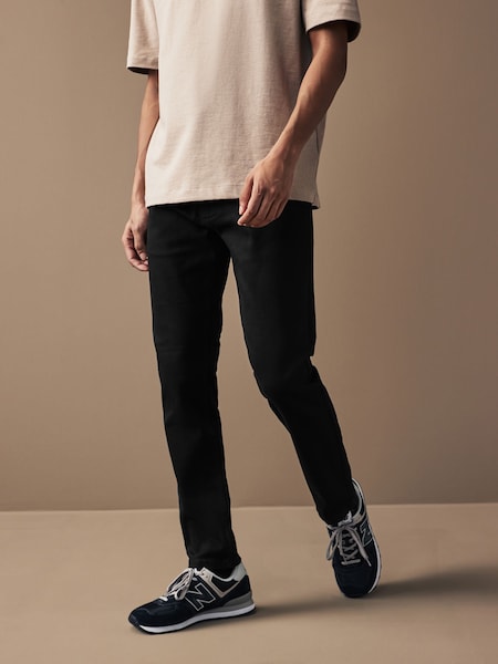 Black Skinny Fit Motionflex Jeans (581818) | £38