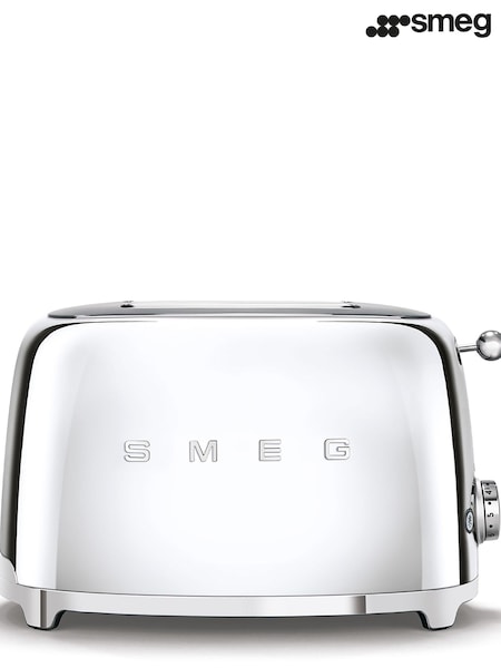 Smeg Silver (Metal) 2 Slice Toaster (583068) | £190