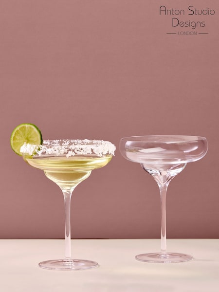 Anton Studio Designs Set Of 2 Juno Margarita Glasses