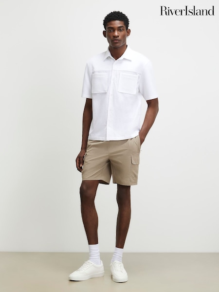 White - Regular River Island Regular Fit Shirt