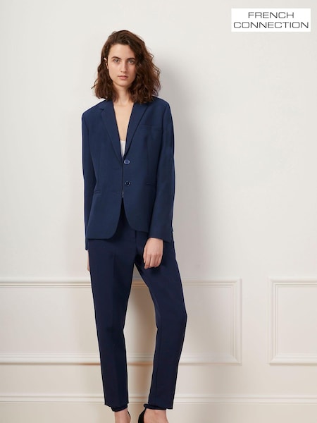 French Connection Blue Whisper Ruth Tailored Trousers (587143) | £65