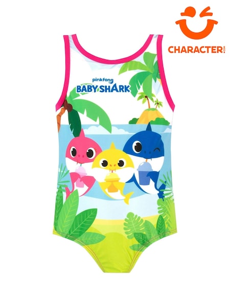 Character Multi Baby Shark Swimsuit (588572) | £15