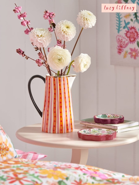 Lucy Tiffney Stripe Vase Jug (588924) | £25