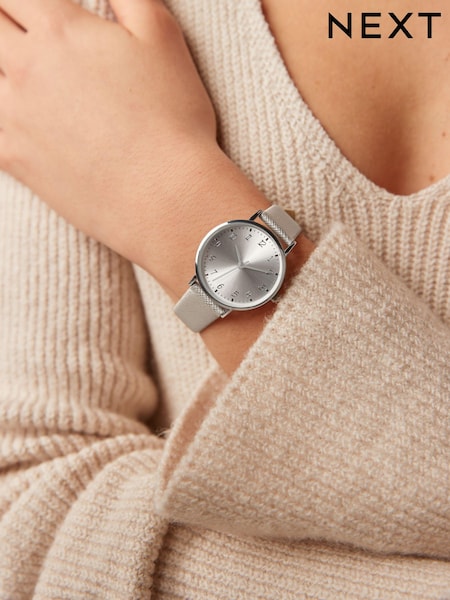 Metallic Buttermilk Simple Strap Watch (589665) | £22