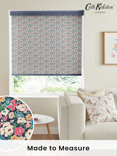 Cath Kidston Navy Mews Ditsy Made to Measure Roller Blind (589900) | £58