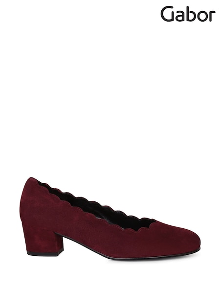 Red - Gabor Gigi Womens Court Shoes