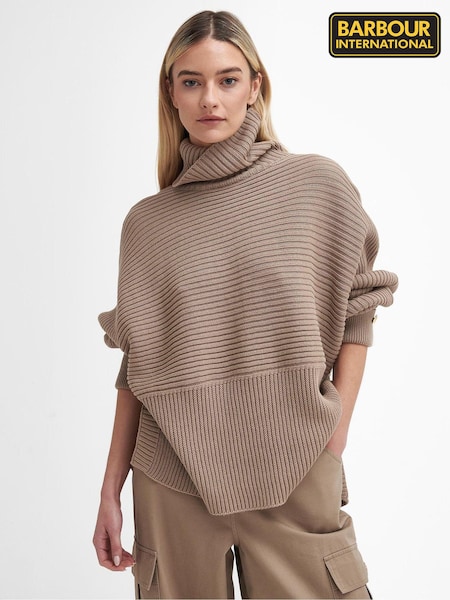 Barbour® International Roberta Chunky Knit 100% Cotton Jumper (591676) | £100