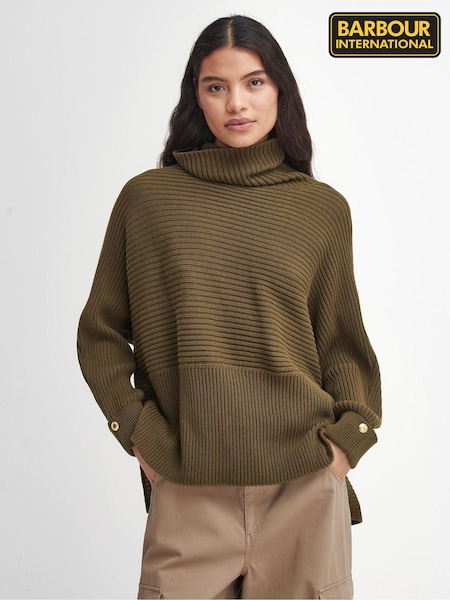 Barbour® International Roberta Chunky Knit 100% Cotton Jumper (591715) | £100