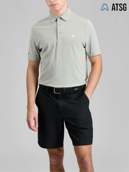 Black - Regular Dynamic Golf Shorts