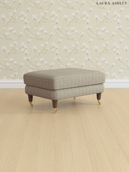 Carolyn Check/Hazelnut Natural Lynden By Laura Ashley (593078) | £550