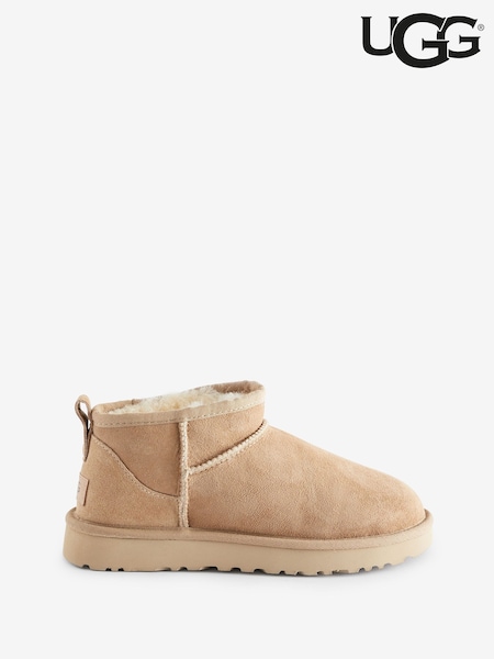 UGG Natural Ultra Mini Classic Boots (594343) | £145