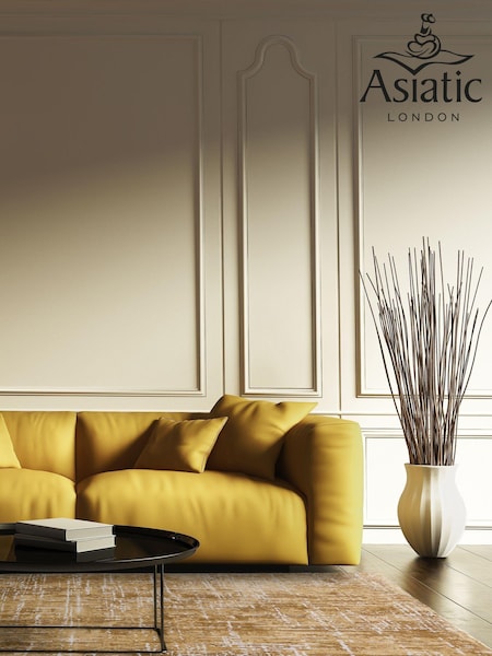 Asiatic Rugs Gold Kuza Abstract Rug (594871) | £122 - £348