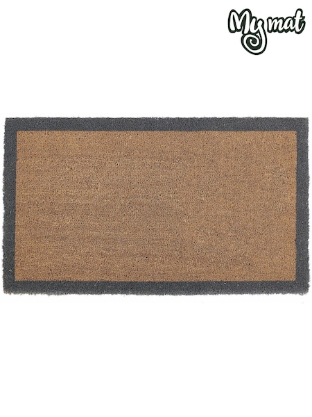 My Mat Natural Border Coir Mat (595547) | £24.99