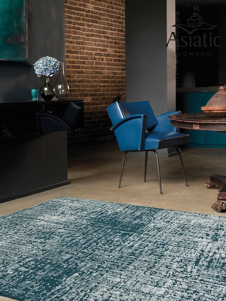 Asiatic Rugs Teal Torino Rug (598898) | £251 - £713