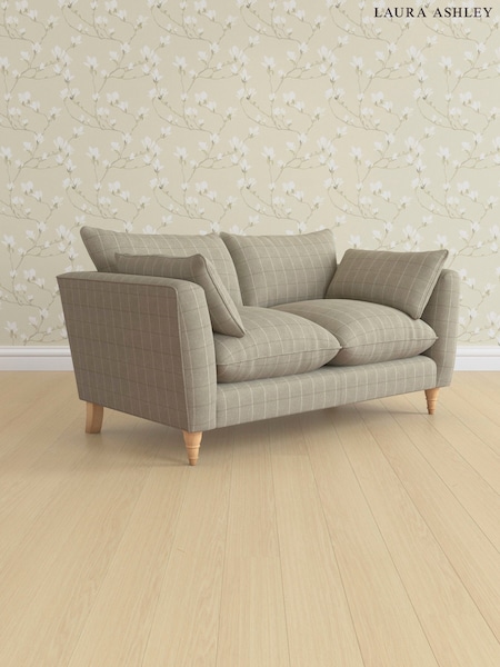 Carolyn Check/Hazelnut Natural Casterton By Laura Ashley (599455) | £1,300