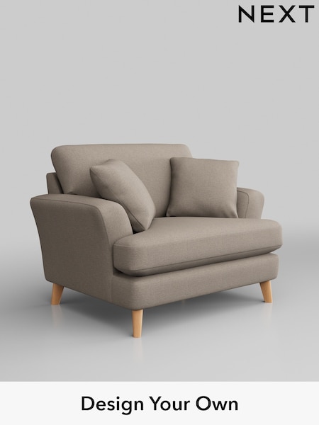Studio Chenille/Mid Natural Conway Relaxed Sit (599802) | £850