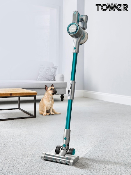 Tower Teal Blue VL80 Flexi Cordless Vacuum (5B7448) | £140