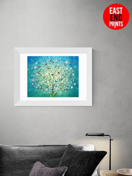 White The Singing Tree by Fiona Watson Framed Print (600055) | £50 - £130
