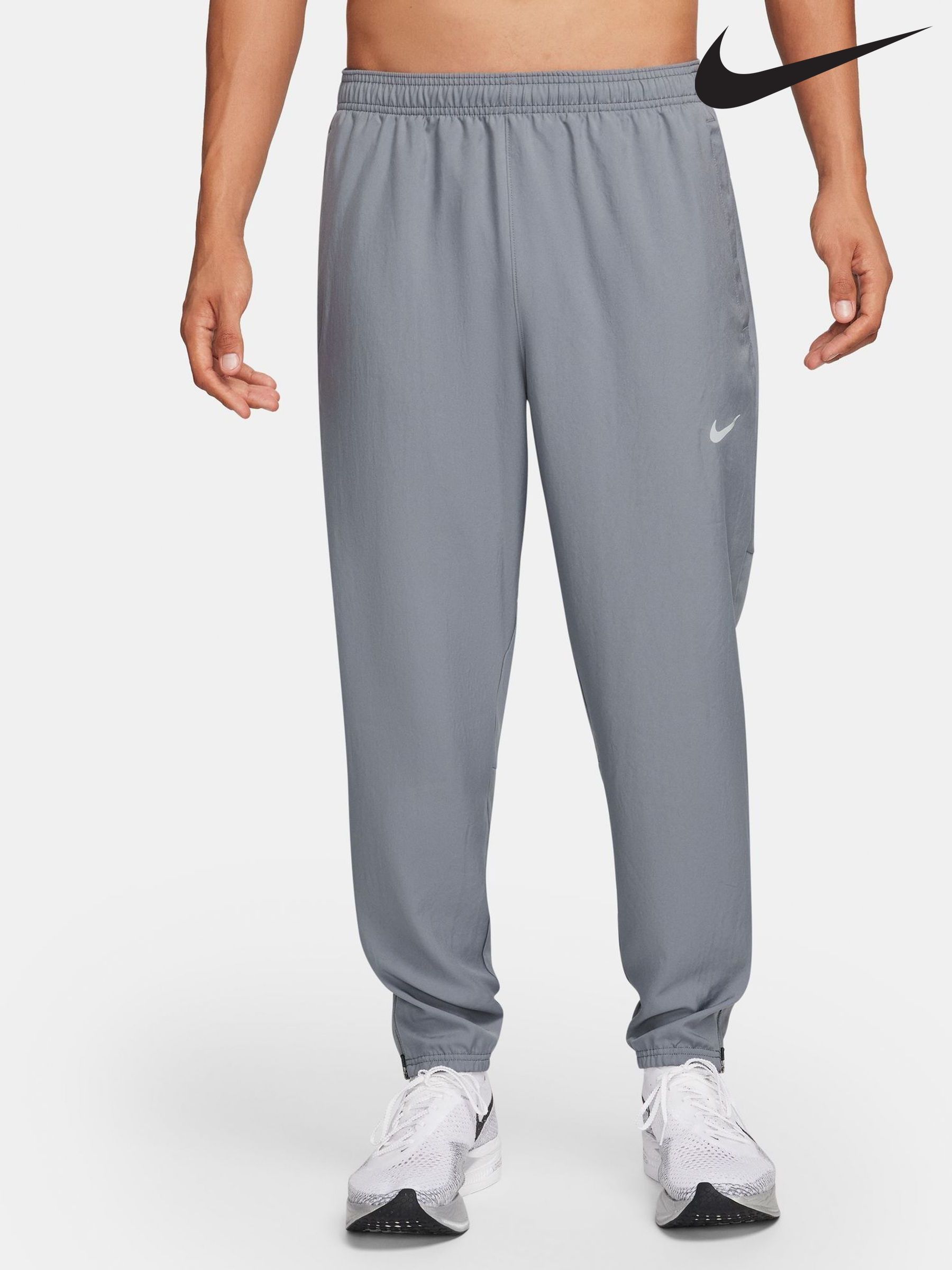 nike grey skinny joggers mens