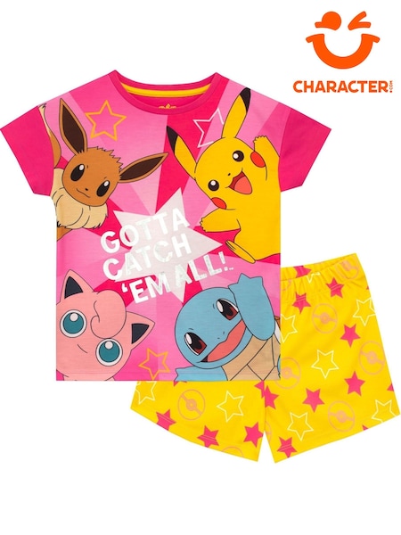 Character Yellow Pokemon Short Pyjamas (600767) | £11