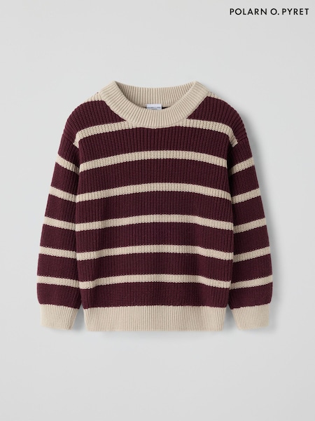 Red - Polarn O. Pyret Knitted Jumper