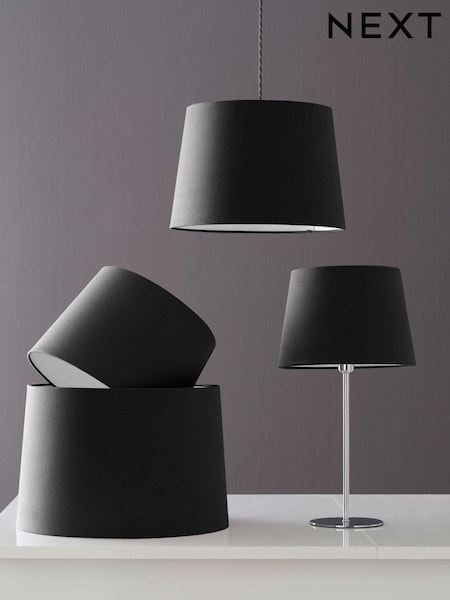 Charcoal Grey Lamp Shade Ceiling Light (602280) | £18 - £25