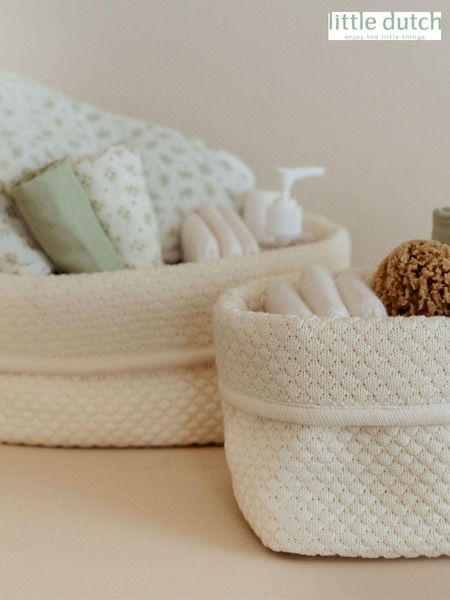 Little Dutch Knitted Large Storage Basket