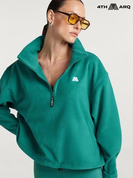 Dark Green - 4th Arq Phoenix Cloud Half Zip Fleece