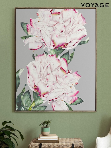 Voyage Stone Parcevall Fuchsia Framed Canvas (604164) | £360