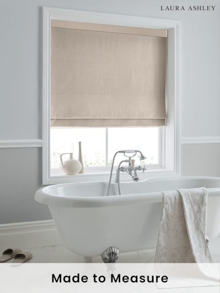 Laura Ashley Natural Swanson Made to Measure Roman Blind (604884) | £84