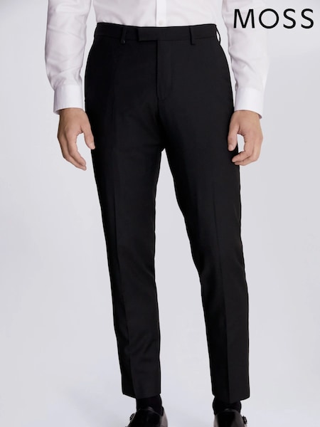 MOSS Black Slim Suit: Trousers (605162) | £70